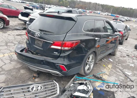 2017 Hyundai Santa Fe Se Ultimate z USA, uszkodzony, nr VIN KM8SR4HFXHU201063